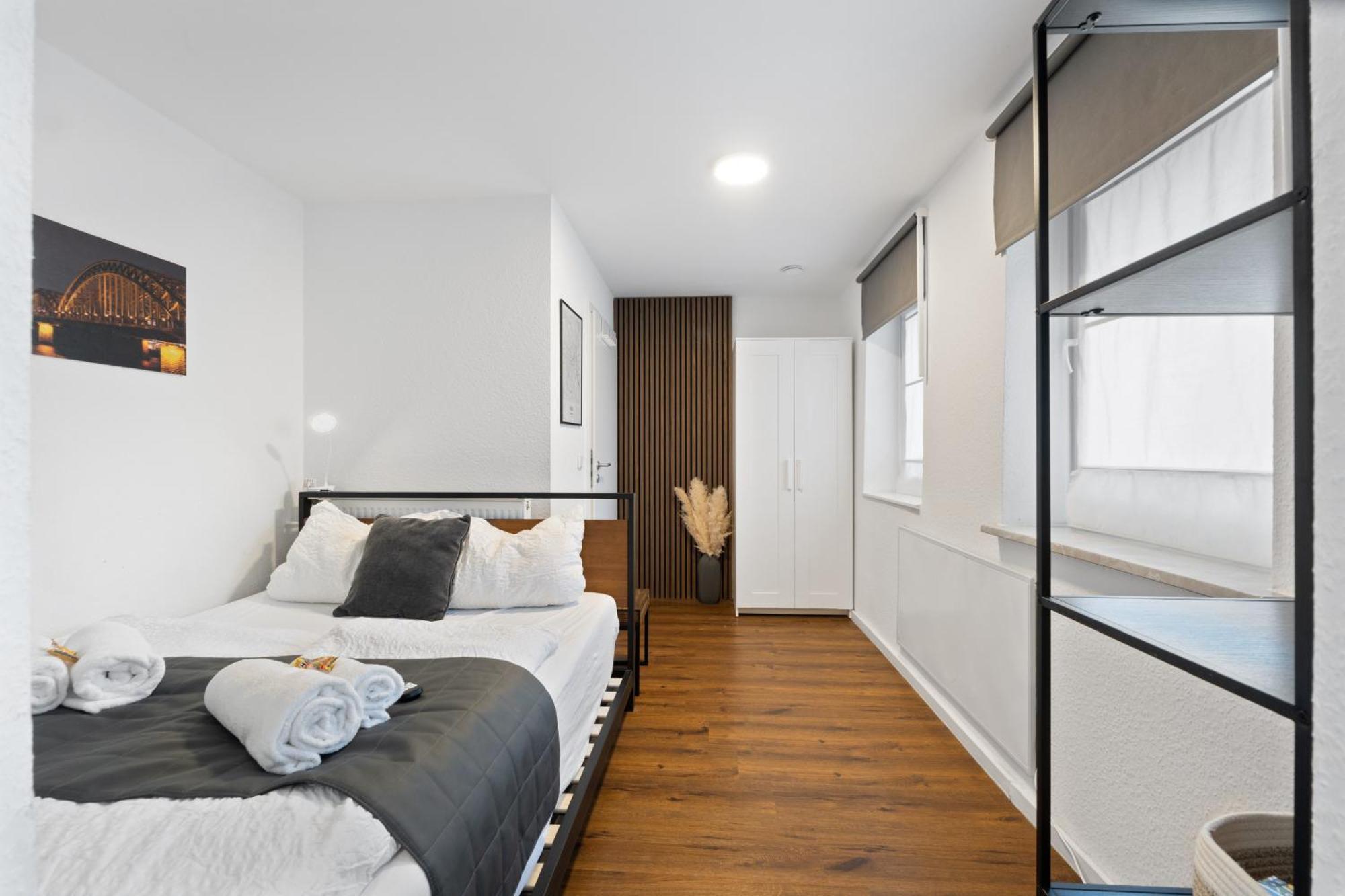 Modernes Apartement Am Rhein In Ruhiger Lage Cologne Extérieur photo